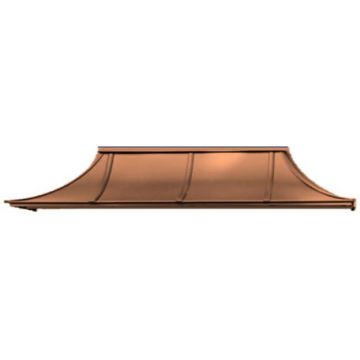 1500mm Copper Belgravia Deco - 610mm tall - Canopy