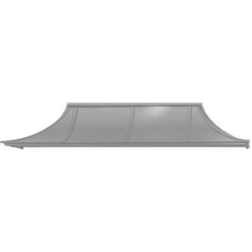 1500mm Quartz Zinc Belgravia Deco - 610mm tall - Canopy