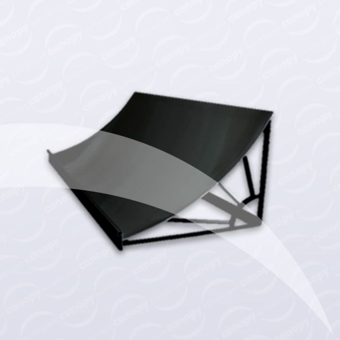 2000mm Anthra Zinc Sarah Canopy  - ‘made-to-order' for delivery in 42days